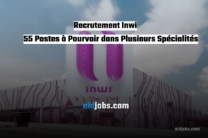 recrutement Inwi 2025, offres d’emploi télécom Maroc, carrière chez Inwi, opportunités d’emploi télécom, postes disponibles Inwi